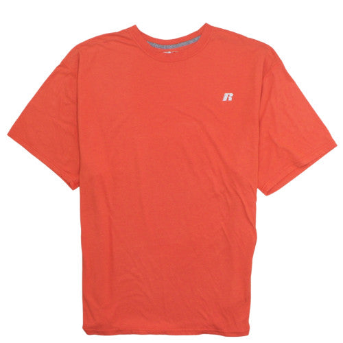 Russell Men's Orange 2XL Crew Neck Dri-Power360 T-Shirt