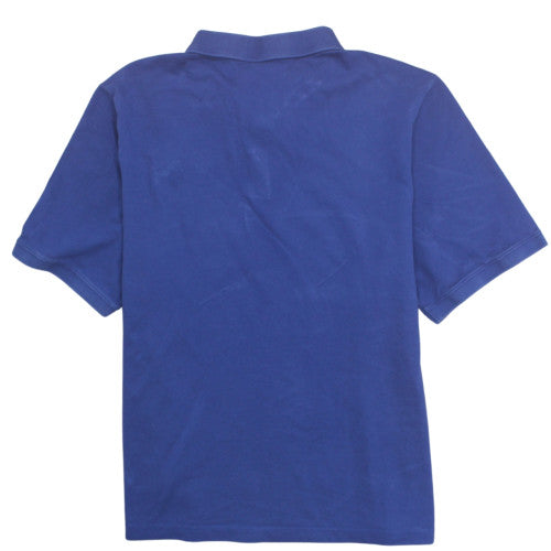 Puma Men's Blue 2XL Regular Fit Cotton Polo Shirt