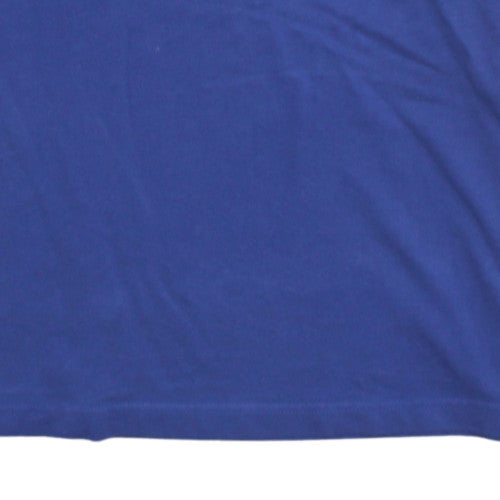 Puma Men's Blue 2XL Regular Fit Cotton Polo Shirt