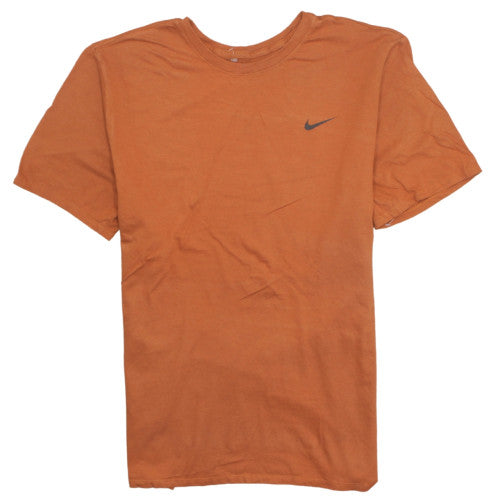 Nike Men's Orange Athletic Fit Crew Neck Short Sleeve T-Shirt XL