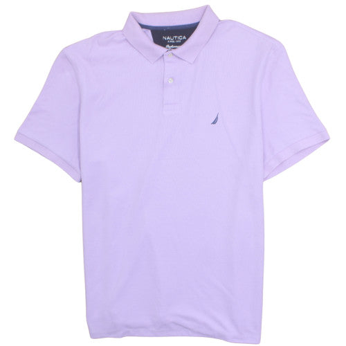 Nautica Men's Purple Classic Fit Performance Deck Polo XXL