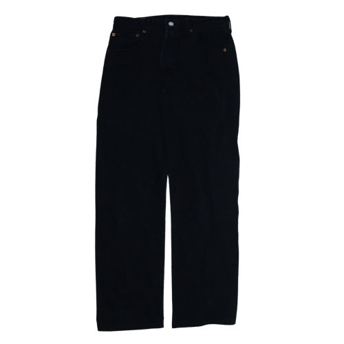 Levi's 501 Men's Black Straight Jeans W33 L32 Denim Classic Fit