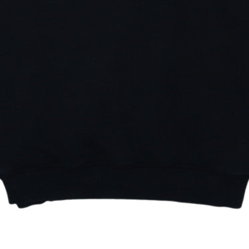 Diesel Industry Men's Black Size M Pullover Hoodie Graphic Print Cotton