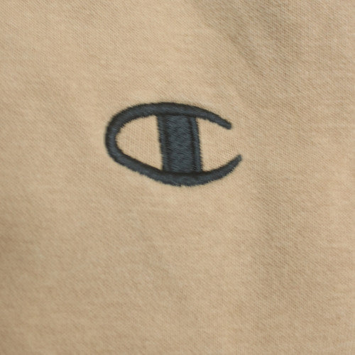 Champion Men’s Beige Logo Pullover Sweatshirt XS Regular Fit