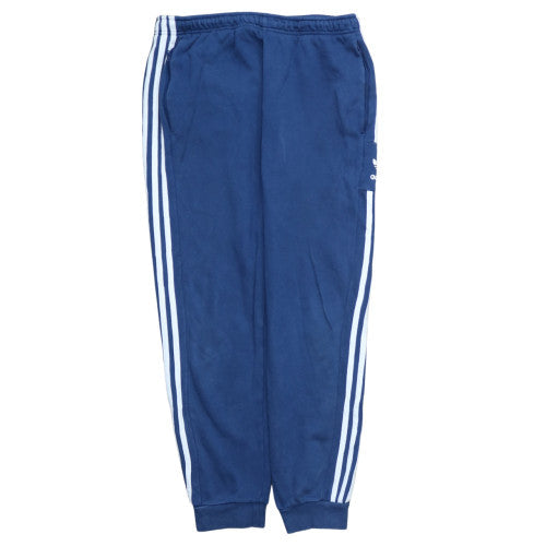 Adidas Men Blue 2XL Jogger Tapered Activewear Trousers