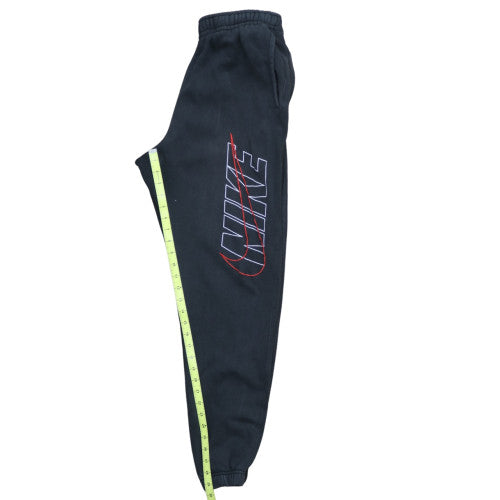 Nike Men's Black Fleece Jogger Sweatpants M Regular Fit