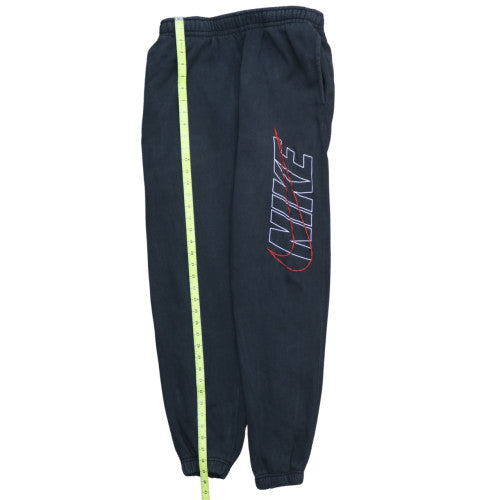 Nike Men's Black Fleece Jogger Sweatpants M Regular Fit