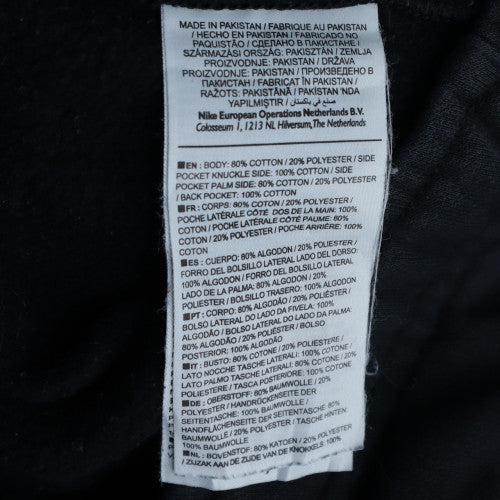Nike Men's Black Jogger Trousers M Regular Fit Active Stretch Zip Pockets