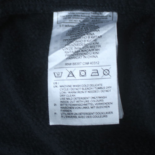 Adidas Men Black XL Jogger Fleece Sweatpants Regular Fit
