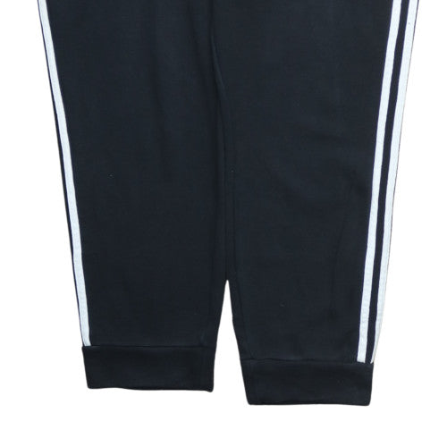 Adidas Men Black XL Jogger Fleece Sweatpants Regular Fit
