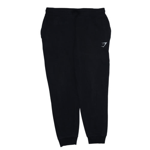 Gymshark Men Black M Jogger Sweatpants Cotton Blend Activewear