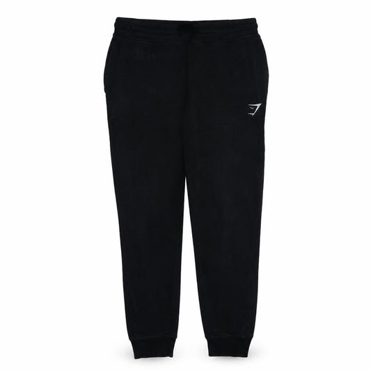 Gymshark Men Black M Jogger Sweatpants Cotton Blend Activewear
