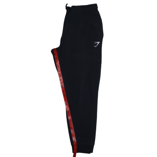 Gymshark Men Black M Jogger Sweatpants Cotton Blend Activewear