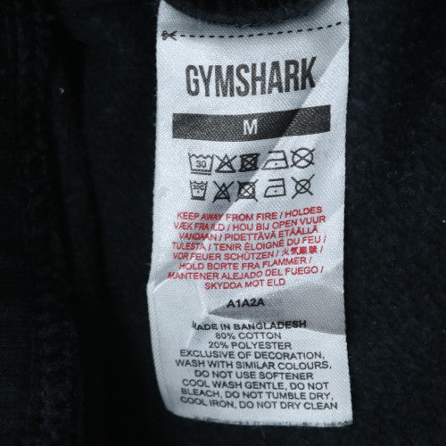 Gymshark Men Black M Jogger Sweatpants Cotton Blend Activewear