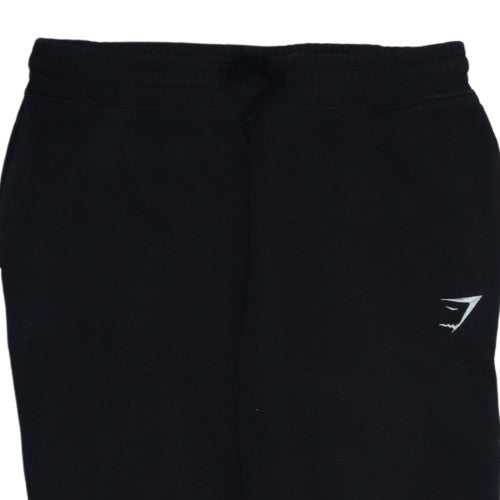 Gymshark Men Black M Jogger Sweatpants Cotton Blend Activewear