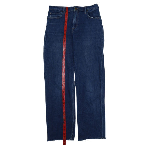 Lee Women’s Blue High Rise Straight Jeans Size 12 Regular Fit