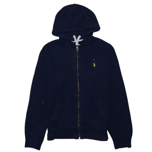 Polo Ralph Lauren Men's Blue Full Zip Hoodie Size M