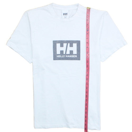 Helly Hansen Womens White XL Cotton Logo Short Sleeve T-Shirt
