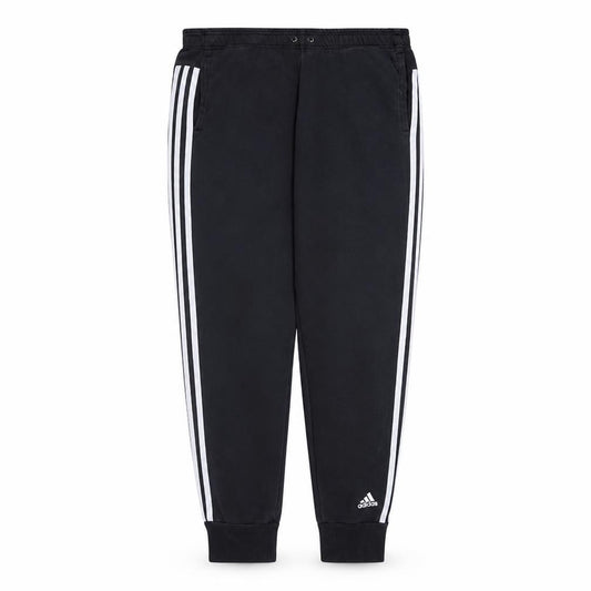 adidas Women Black L Jogger Activewear Tapered Trousers
