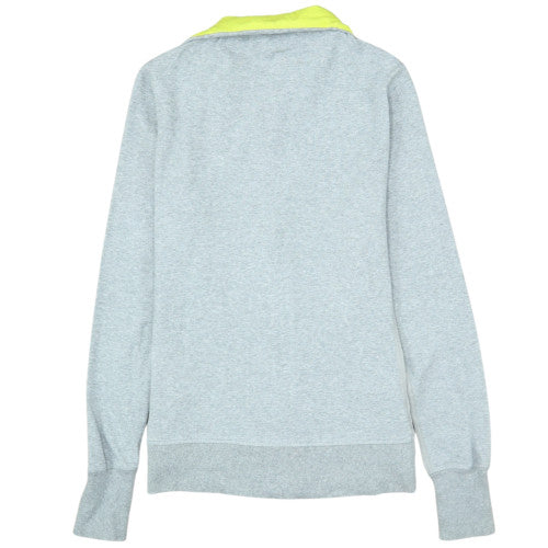 Nike Women’s Grey Dri-Fit Full Zip Hoodie L Lightweight Sportswear