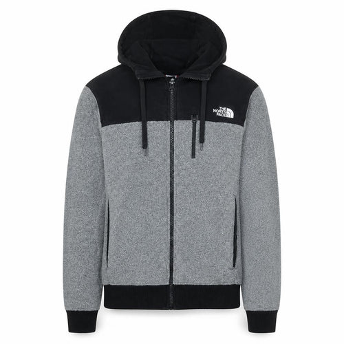 The North Face Men's Grey Full Zip Hoodie XS