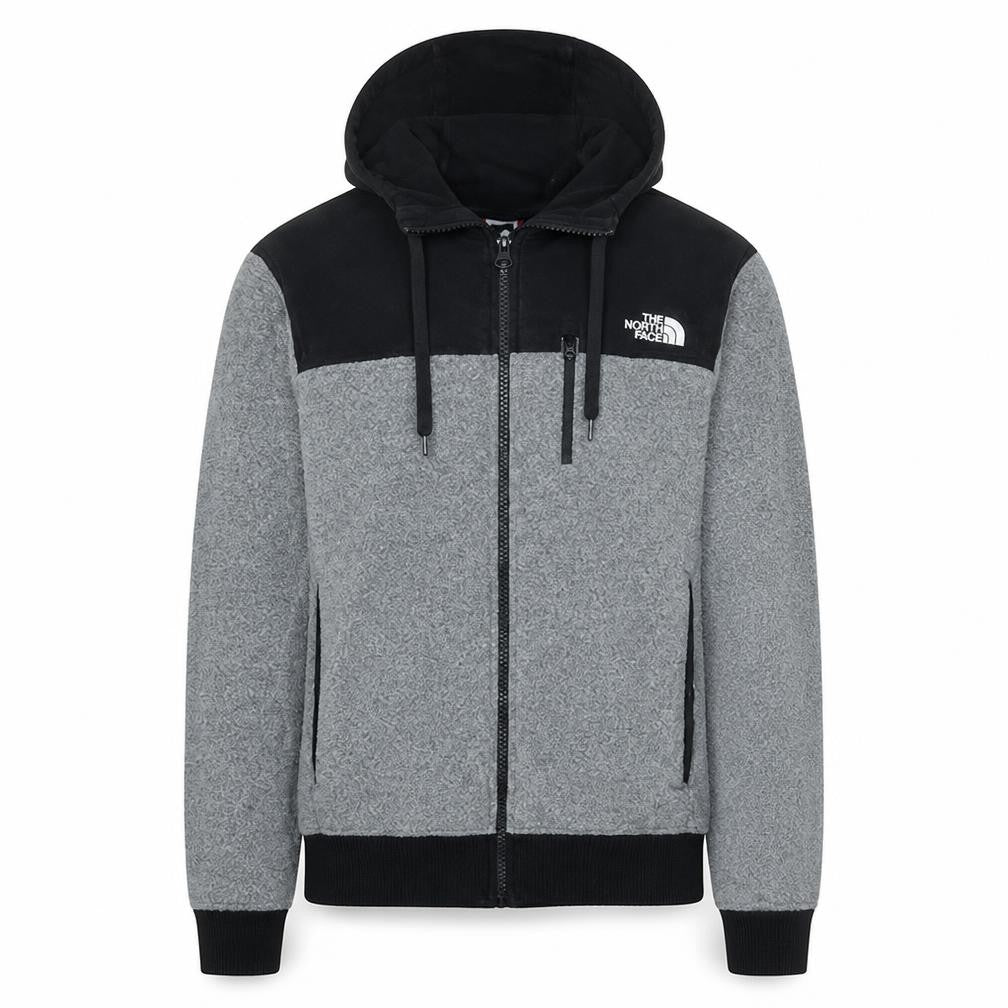 The North Face Men's Grey Full Zip Hoodie XS