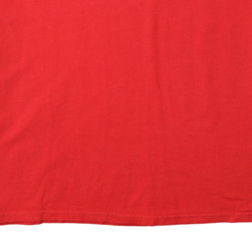 Majestic Men's Red Phillies XL Graphic Print Baseball T-Shirt