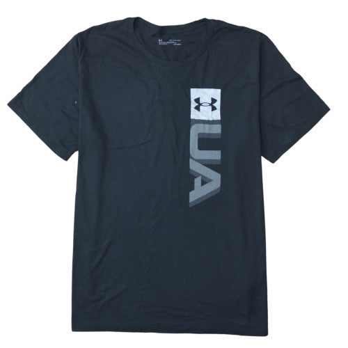 Under Armour Men's Black 3XL Loose Fit HeatGear Graphic T-Shirt