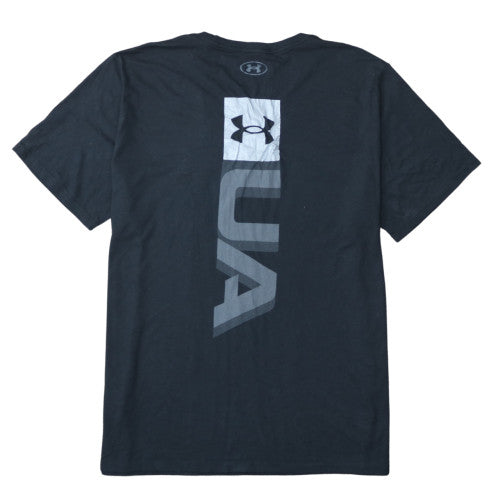 Under Armour Men's Black 3XL Loose Fit HeatGear Graphic T-Shirt
