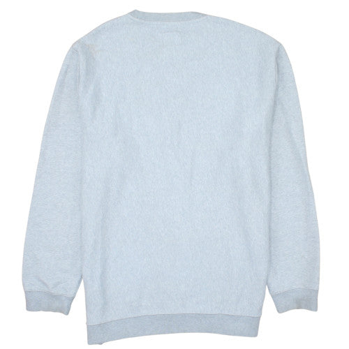DC Shoes Mens Grey XL Crew Neck Pullover Sweatshirt Cotton Blend