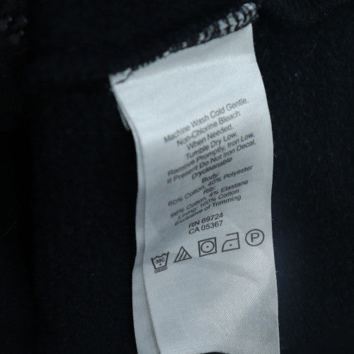 Columbia Mens Black Full Zip Fleece Hoodie Size L Regular Fit
