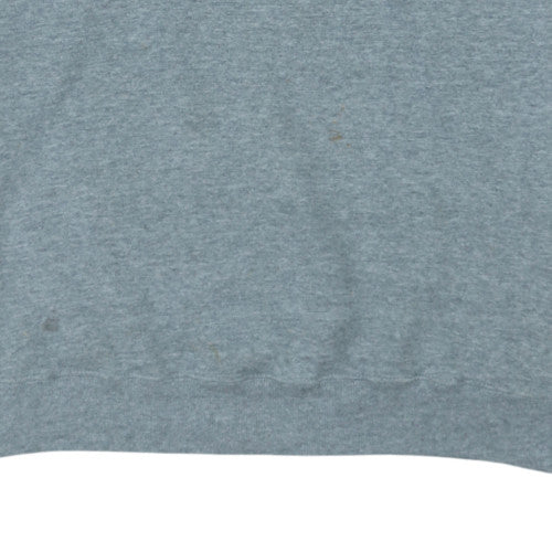 Lee Sport Men’s Grey 2XL Pullover Sweatshirt Embroidered Steelers 1995