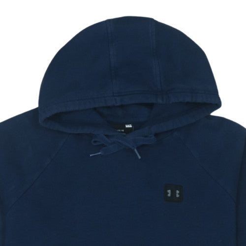 Under Armour Men’s Blue Pullover Hoodie L Regular Fit Fleece