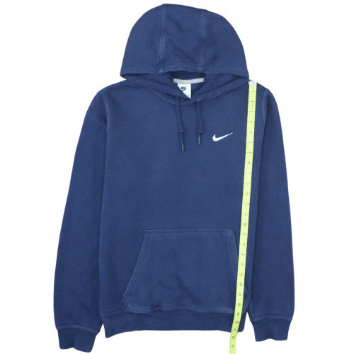 Nike Men's Blue Pullover Hoodie M Regular Fit Fleece Sweatshirt