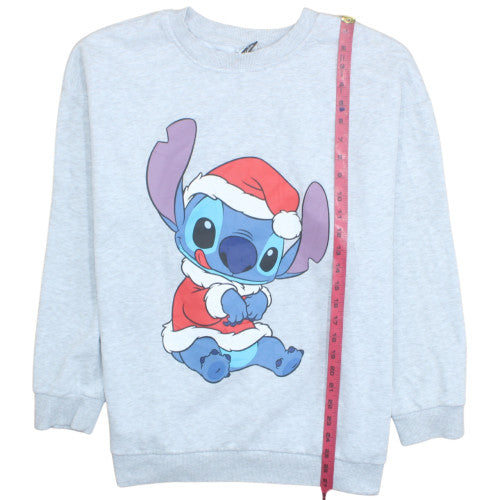 Disney Classics at George Womens Grey XL Sweatshirt Stitch Christmas