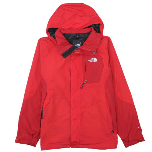 The North Face Men's Red Waterproof Hooded Parka Jacket Size M