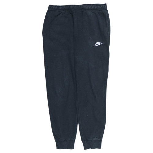 Nike Men's Black Fleece Jogger Trousers Size M Regular Fit