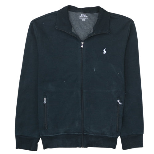 Polo Ralph Lauren Men’s Black Full Zip Collared Sweatshirt L