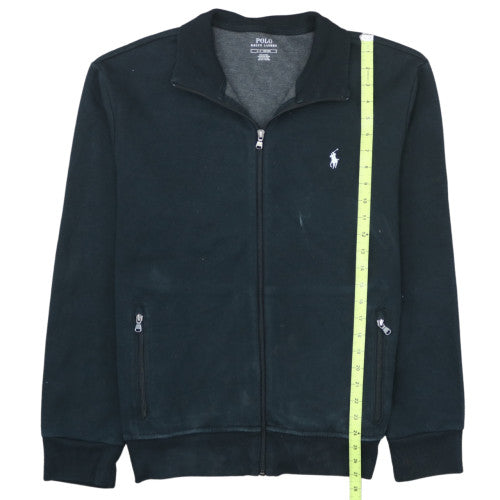 Polo Ralph Lauren Men’s Black Full Zip Collared Sweatshirt L