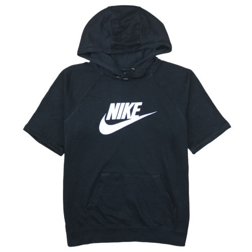 Nike Men's Black Short Sleeve Hooded T-Shirt Size L