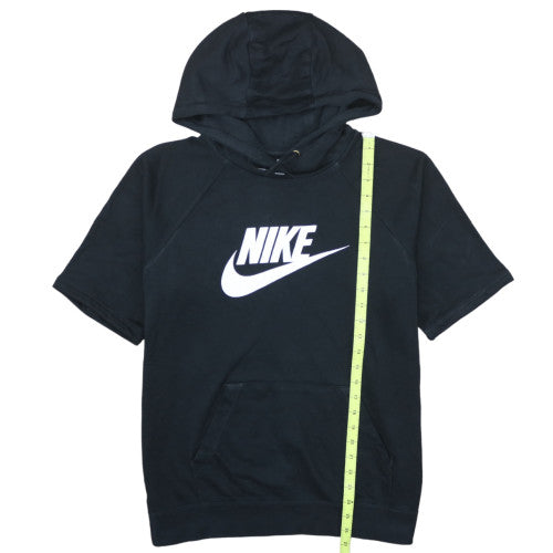 Nike Men's Black Short Sleeve Hooded T-Shirt Size L