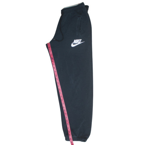 Nike Men's Black Fleece Jogger Sweatpants Size M Regular Fit
