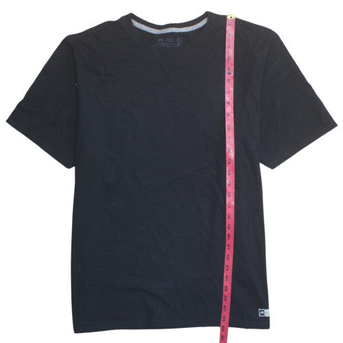 Russell Athletic Men's Black XL Crew Neck Cotton Blend T-Shirt