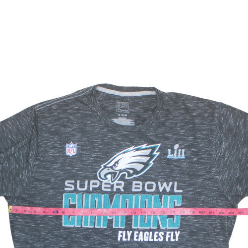 Fanatics Men’s Grey XL Pullover Super Bowl Champions Sports Sweatshirt