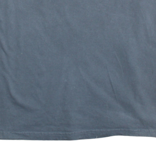 Quiksilver Mens Grey XL Graphic Beach Sunset Cotton T-Shirt