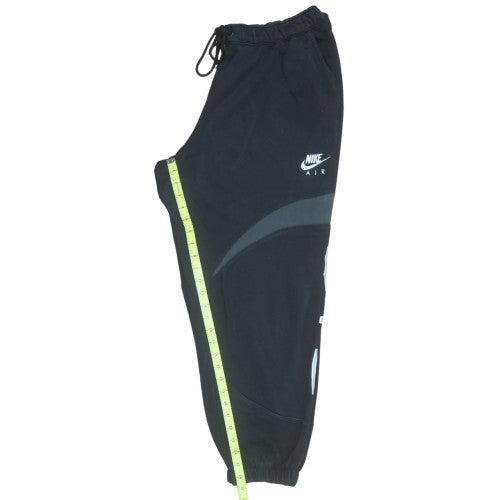 Nike Men's Black L Jogger Sweatpants Cotton Blend Drawstring Waist