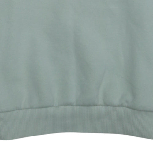 The North Face Womens Green Pullover Sweatshirt Size XL 1/4 Zip Logo