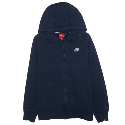Nike Men's Blue XL Full Zip Hoodie Fleece Sweatshirt