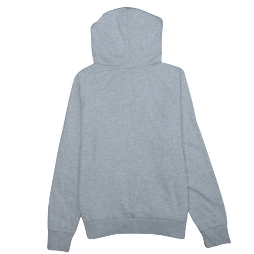 Lonsdale Women Grey Hoodie Size 10 Cotton Pullover Sweatshirt