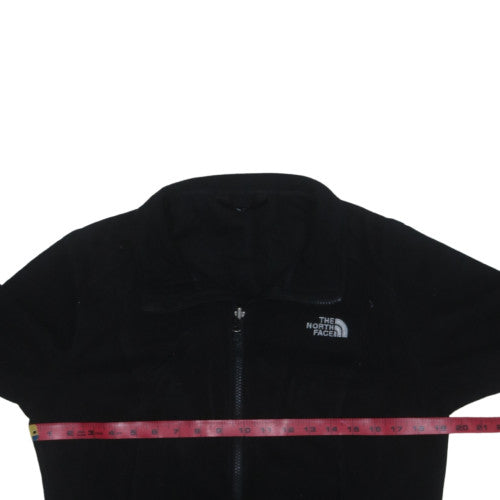 The North Face Womens Black Fleece Full Zip Jacket Size M